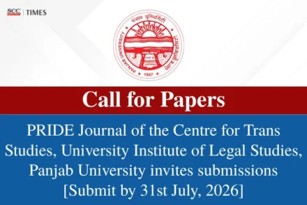 PRIDE Journal Centre for Trans Studies call for papers 2026