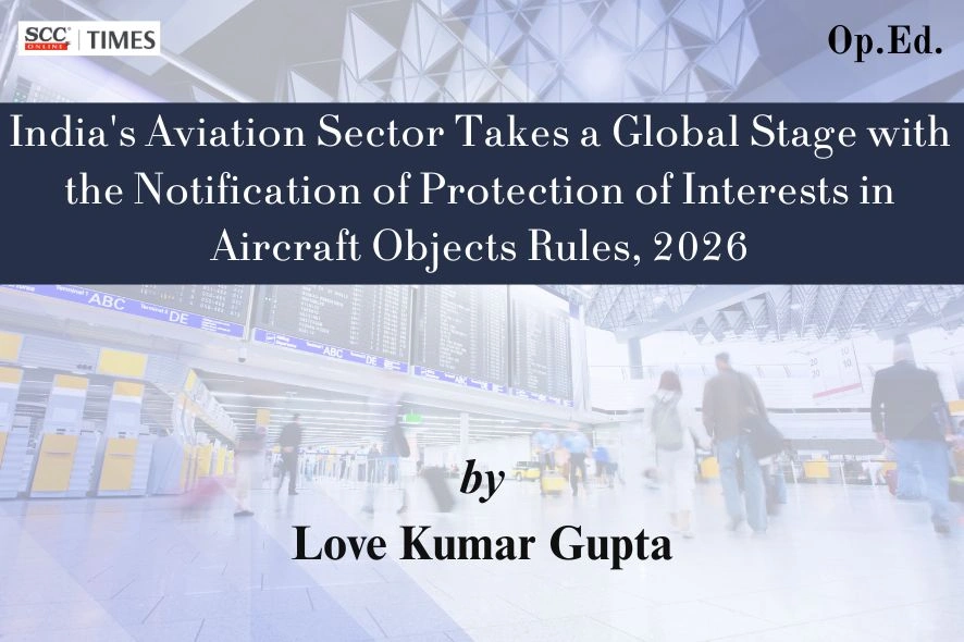 Protection of Interests in Aircraft Objects Rules 2026 analysis