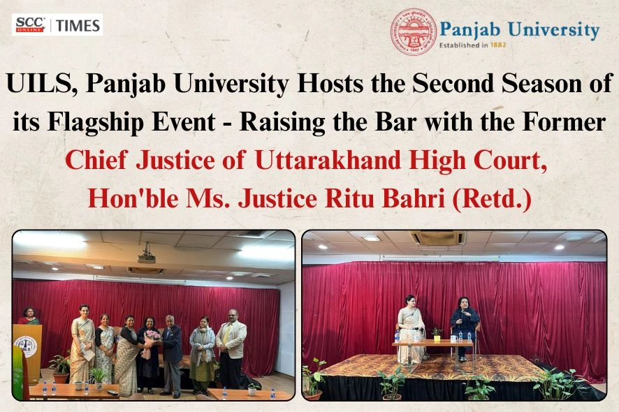 Raising the Bar UILS Panjab University Justice Ritu Bahri 2026
