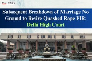 Recall of quashed Rape FIR
