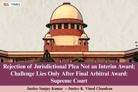 Section 16 arbitration jurisdictional plea rejection
