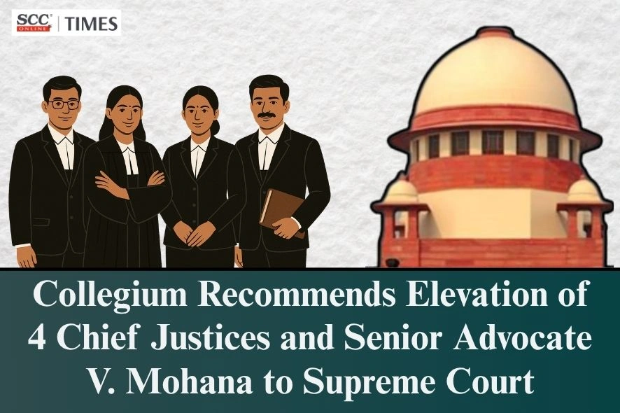 Supreme Court Collegium Recommendations 2026