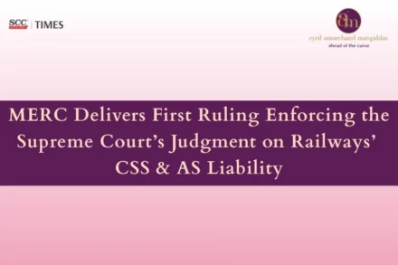 Supreme Court Railways Electricity Charges