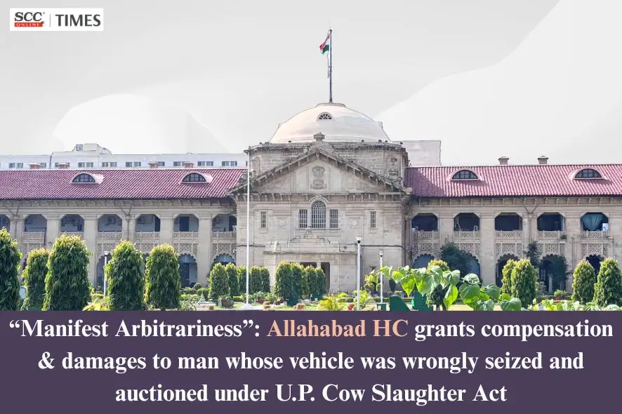 UP Cow Slaughter Act