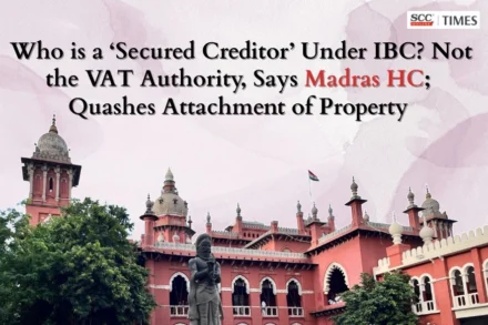 VAT dues not secured interest under IBC