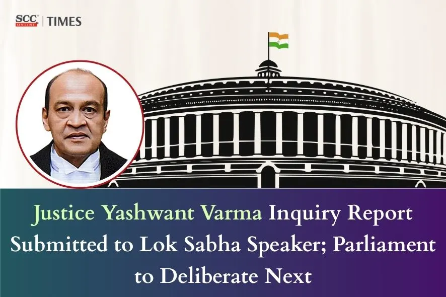 Justice Varma Jugges inquiry report submitted