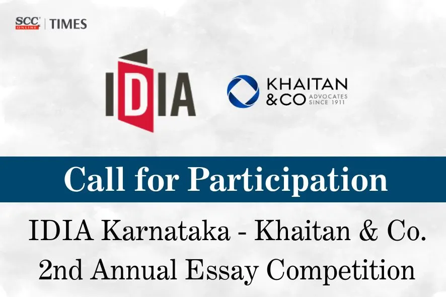 IDIA Khaitan essay competition 2026 corporate law India