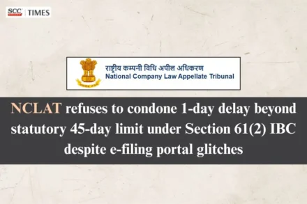condonation of delay under Section 61(2) IBC