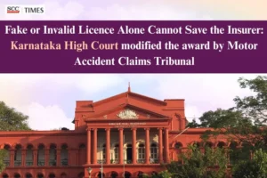 insurance company liability motor accident invalid driving licence