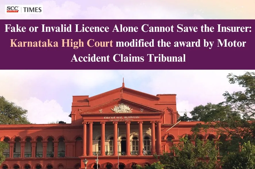 insurance company liability motor accident invalid driving licence