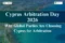 Cyprus Arbitration Day 2026