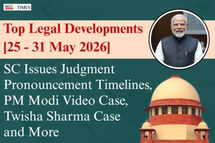 Weekly Legal Developments India