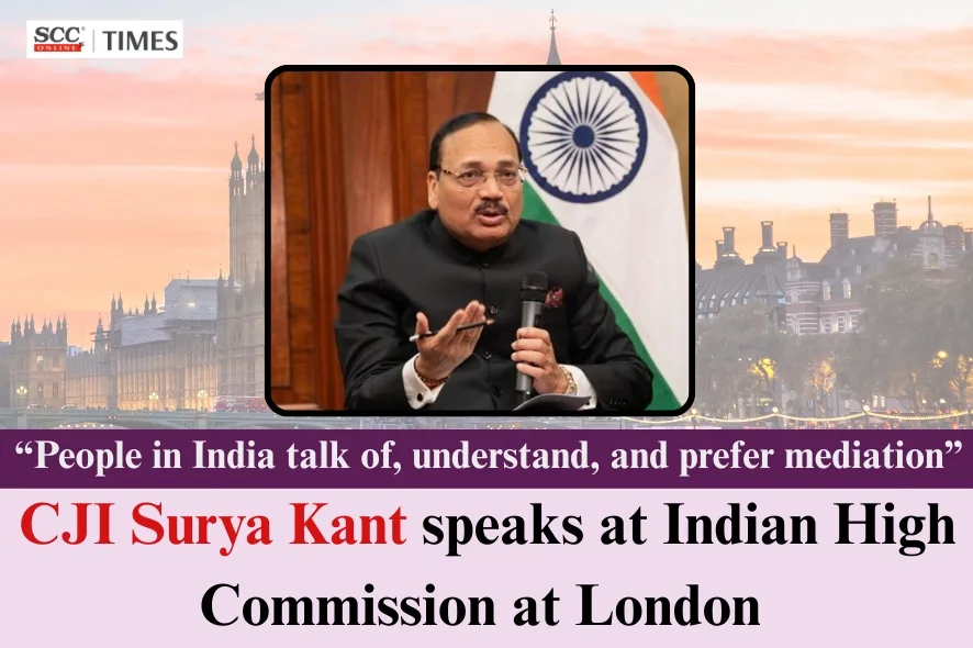 CJI Surya Kant Indian High Commission London