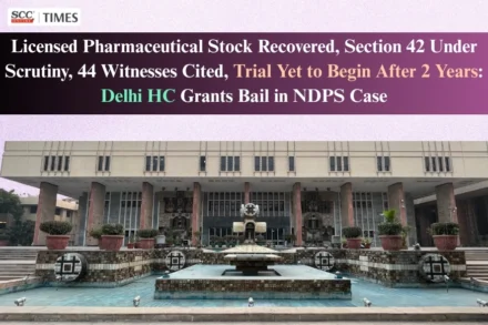 Bail in NDPS Case