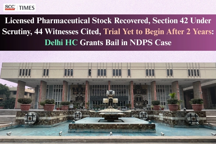 Bail in NDPS Case