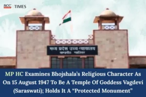 Bhojshala complex temple goddess Vagdevi protected monument