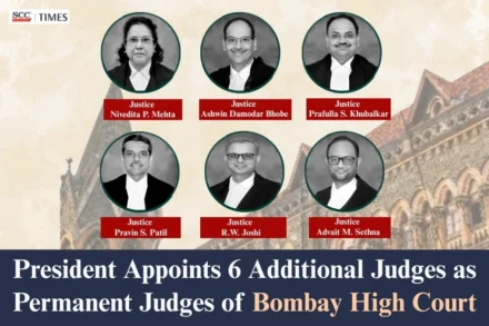 Bombay High Court Permanent Judges Appointment
