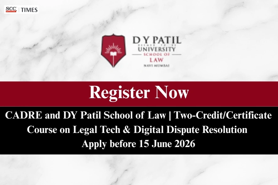 CADRE ODR legal tech certificate course 2026