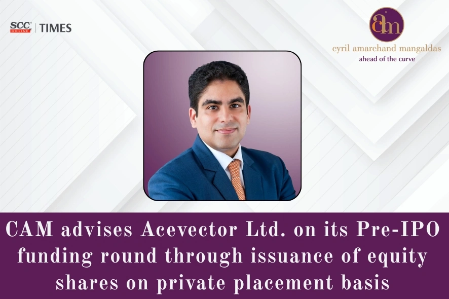 CAM advises Acevector on Pre-IPO funding