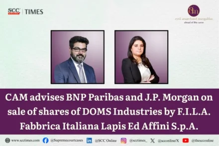 CAM advises BNP Paribas and J.P. Morgan