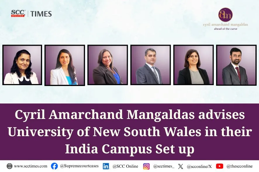 CAM advises University of New South Wales