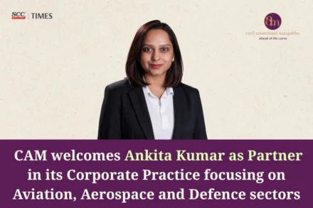 CAM welcomes Ankita Kumar as Partner