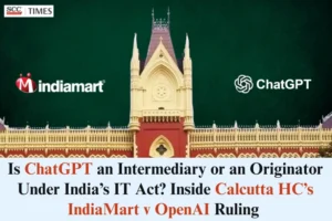 ChatGPT intermediary originator IT Act
