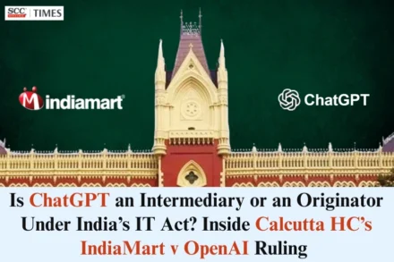 ChatGPT intermediary originator IT Act