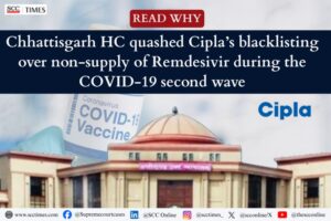 Cipla's Remdesivir Blacklisting