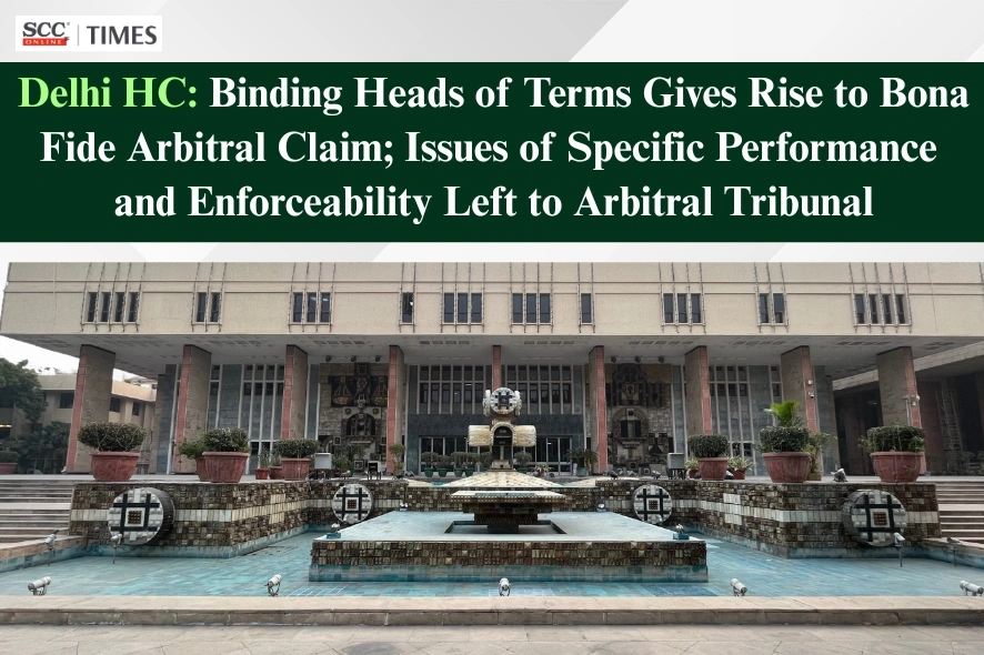 Enforceability of Head of Terms