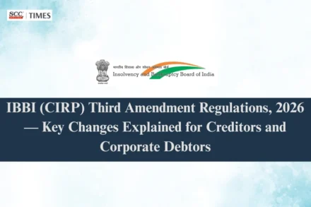 IBBI CIRP Third Amendment Regulations 2026