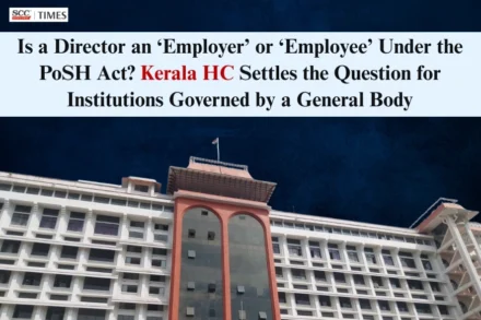 ICC jurisdiction under PoSH Act