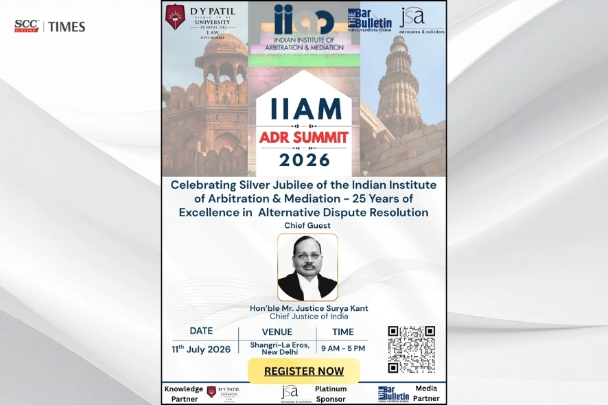 IIAM ADR Summit 2026 registration