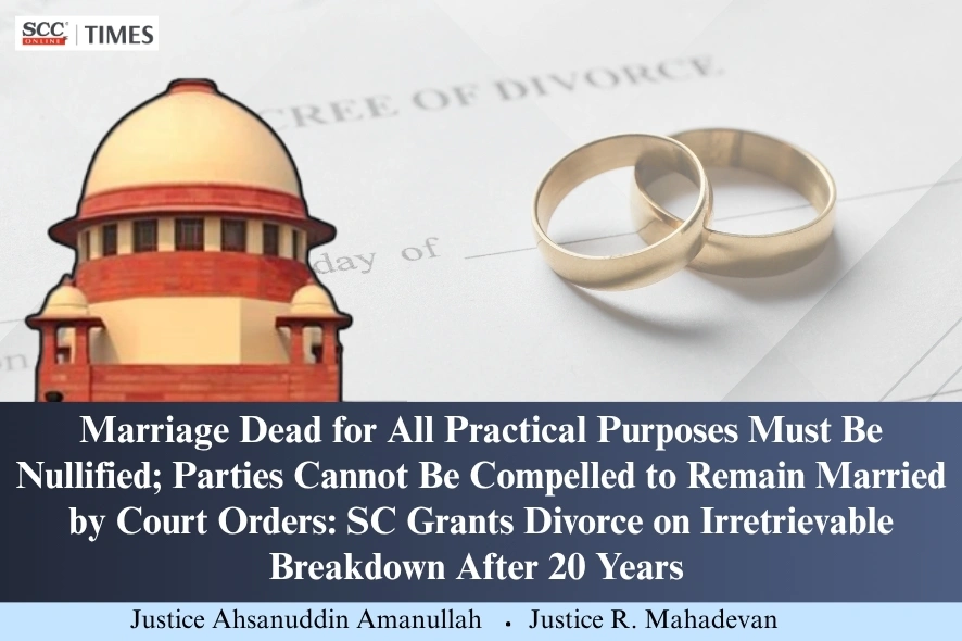 Irretrievable Breakdown of Marriage