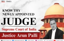 Know Thy Newly Appointed Judge of Supreme Court of India: Justice Arun Palli