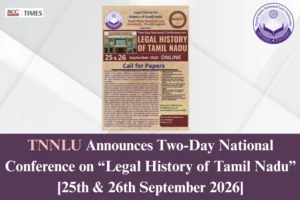 National Conference on Legal History of Tamil Nadu 2026