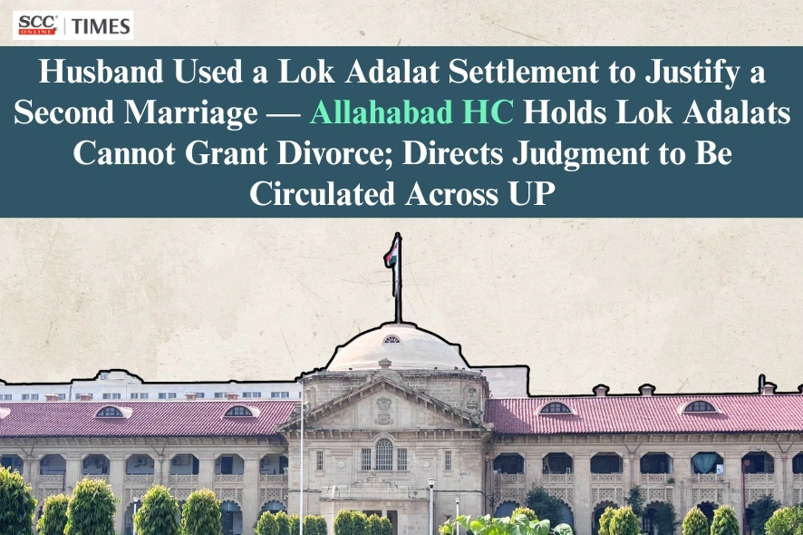 No Divorce Through Lok Adalat