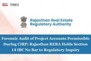 RERA forensic audit during CIRP