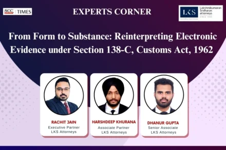 Section 138-C electronic evidence