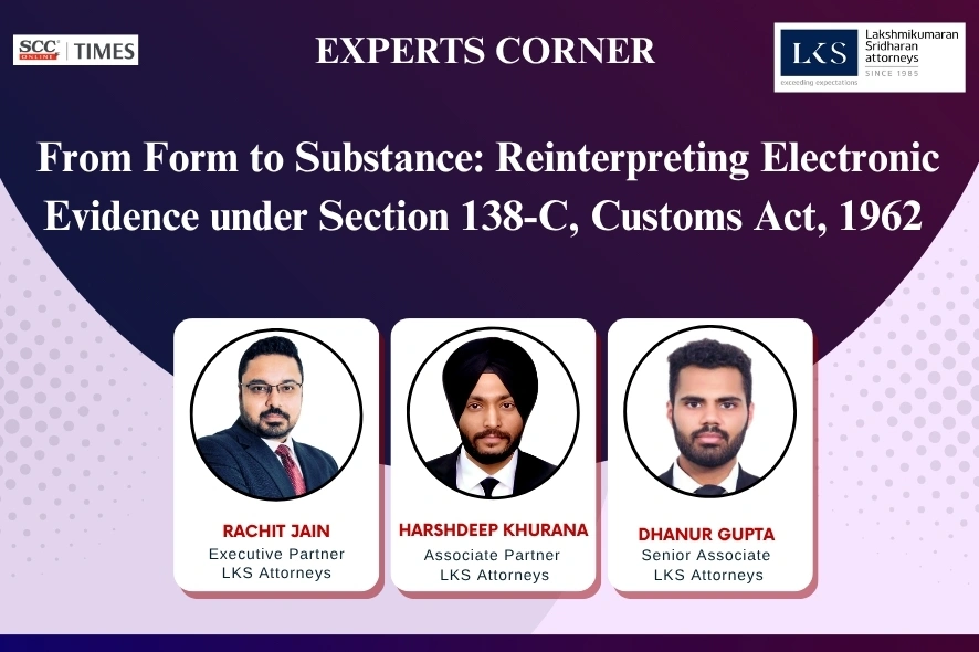 Section 138-C electronic evidence