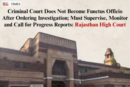 Section 156(3) CrPC court jurisdiction after investigation order