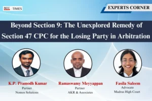 Section 47 CPC arbitration remedy
