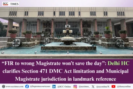 Section 471 DMC Act limitation prosecution unauthorised construction