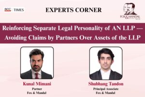Separate Legal Personality of an LLP