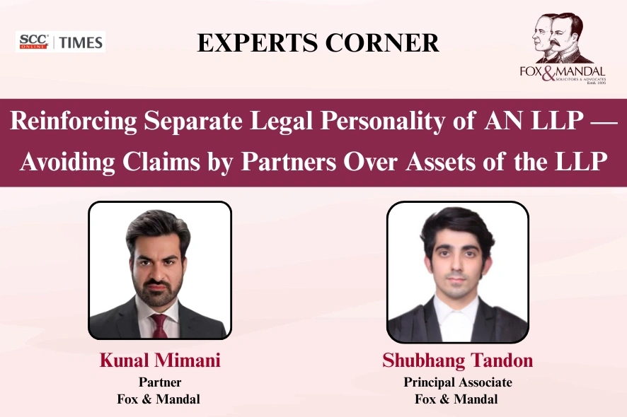 Separate Legal Personality of an LLP