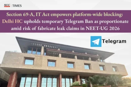 Telegram Ban NEET 2026