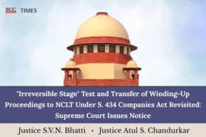 Transfer of Winding-Up Proceedings to NCLT