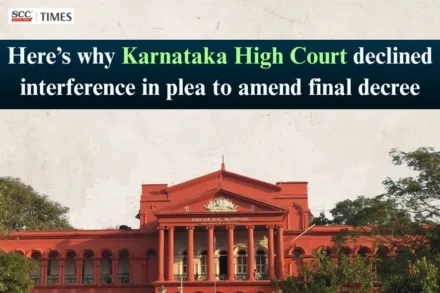 amendment of final decree