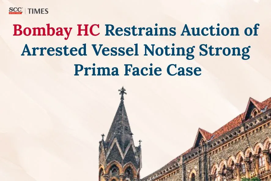auction of arrested vessel