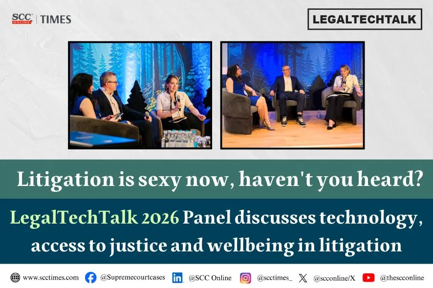 litigation AI access to justice wellbeing LegalTechTalk 2026